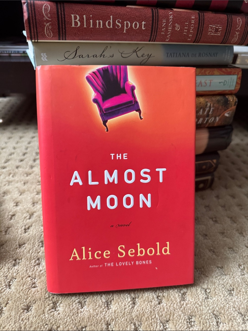 The Almost Moon by Alice Sebold - Red Cover Paperback